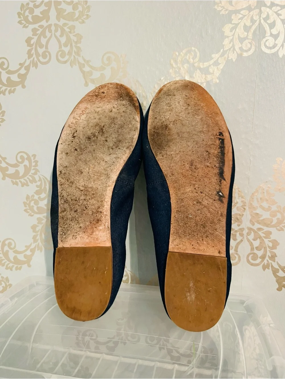 Sam Edelman Chambray Ballet Flats